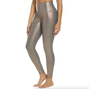 NEW Beyond Yoga Gold Dusted Leggings XS